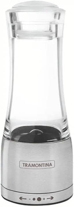Moedor para Sal ou Pimenta Tramontina Realce Transparente