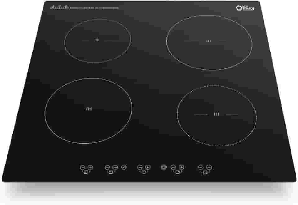 Cooktop Indução Embutir 7200w Turbo Touch Preto | Sou Energy