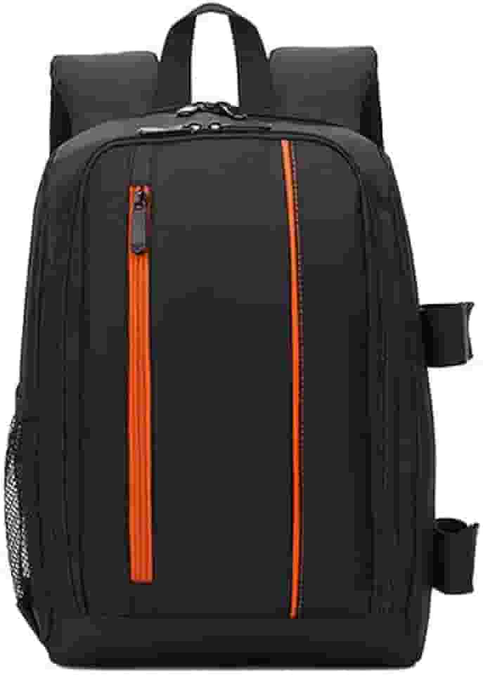 JINNUOLANG Bolsa profissional SLR para câmera com capa de chuva impermeável, mochila antirroubo para fotografia com compartimento para laptop