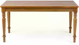 Mesa de Jantar 6 Lugares Madeira Maciça 160cm Amarílis Artemobili Mel