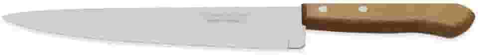 Faca Peixeira E Cozinha Tramontina Dynamic Com Lâmina De Aço Inox E Cabo De Madeira Natural 9'