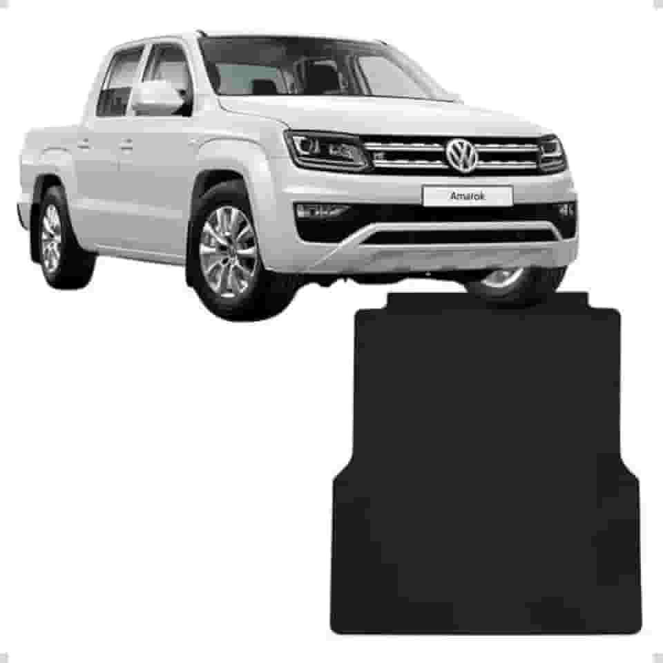 Tapete Emborrachado Protetor Caçamba Caminhonete Vw 2017 A 2023