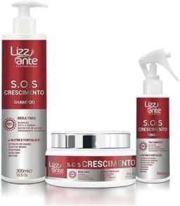 Kit Sos Crescimento Creme Capilar Antiqueda Lizz ante ORIGINAL