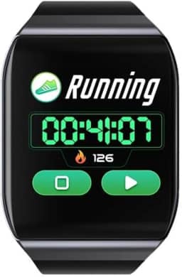Pulseira de fitness inteligente com monitor de frequência cardíaca, monitor de saúde de relógio digital para monitoramento de atividades