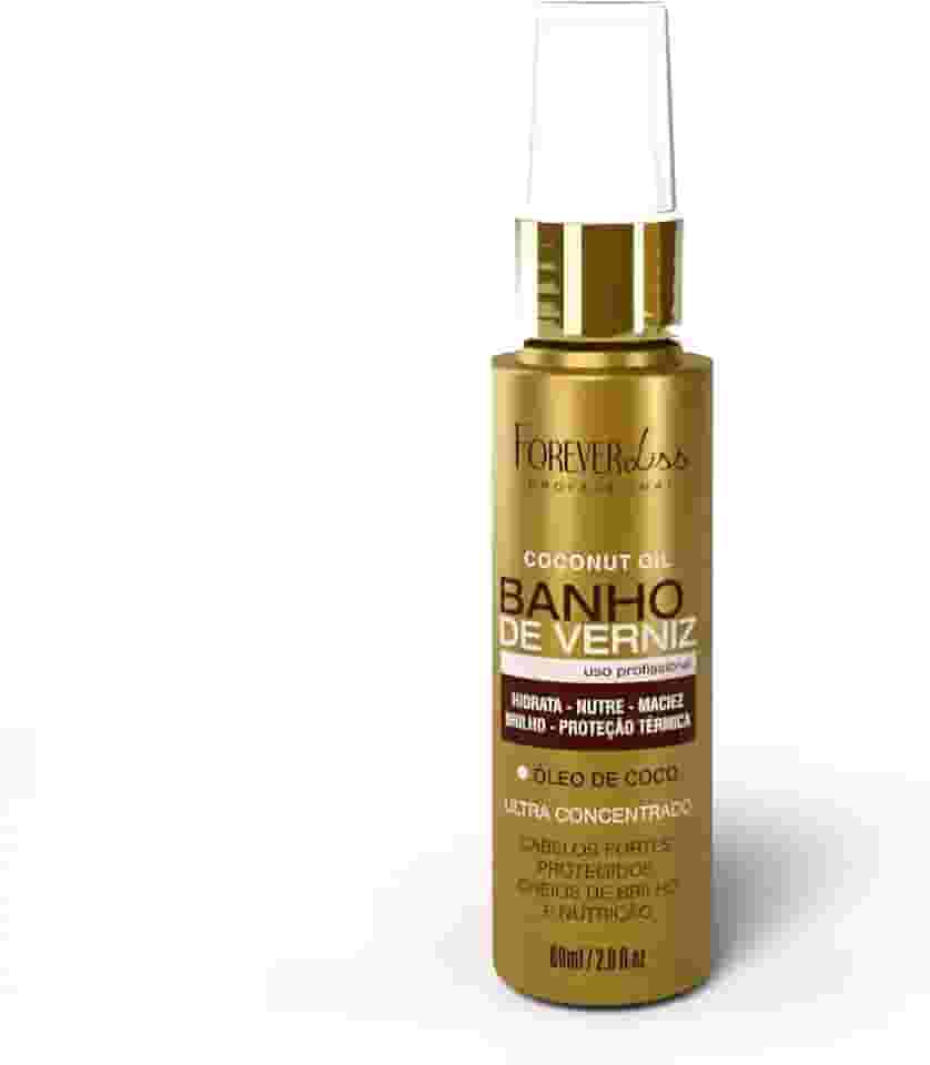 Forever Liss Óleo De Coco Banho De Verniz Forever Liss Dourado 60Ml