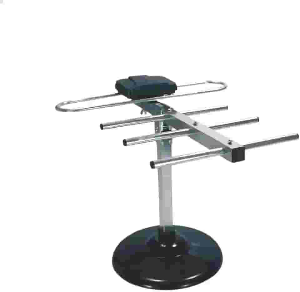 Antena Digital Interna Externa P/Tv Sinal De Alta Definição Com Cabo 5m