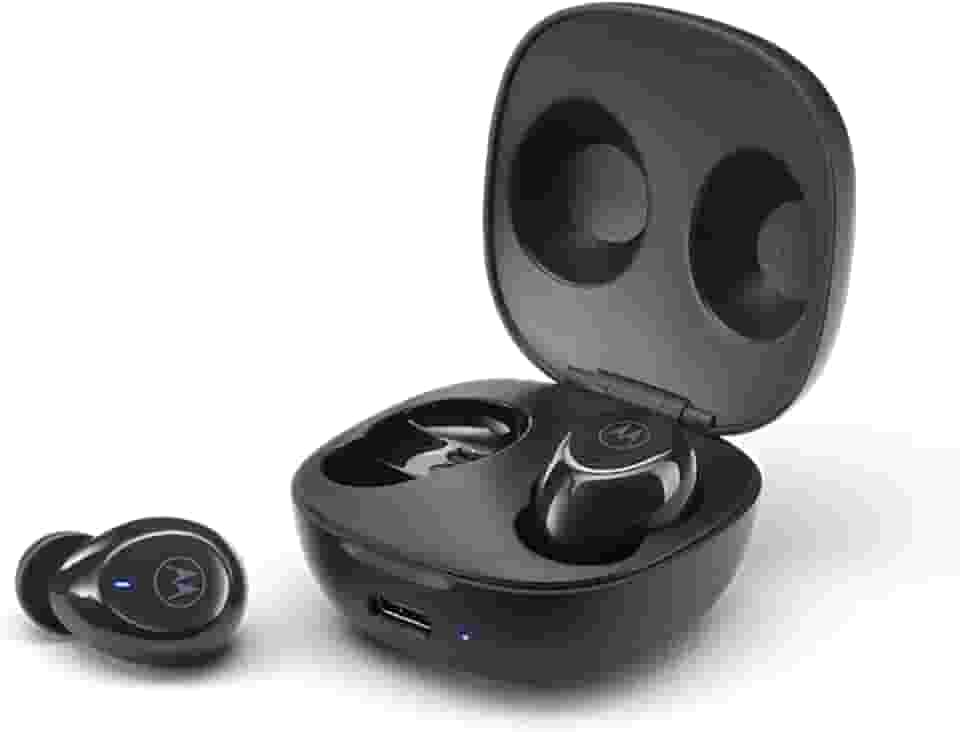 Motorola, Moto Buds 105 TWS, Fone de Ouvido Bluetooth, Preto