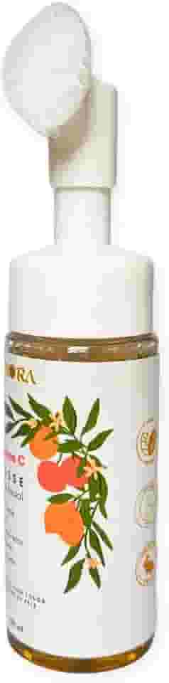 Sabonete Mousse Micelar De Limpeza Facial Vitamina C Nora 150 ml