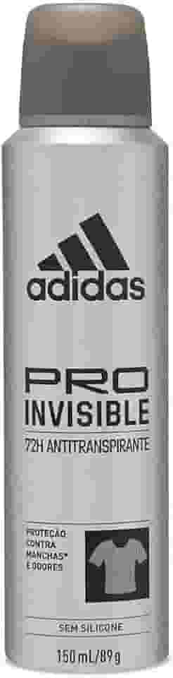 Adidas Pro Invisible - Desodorante Masculino, 150Ml, 1 Unidade