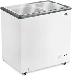 Freezer Expositor Horizontal Eos 176 Litros Dupla Ação Eeh200 220v
