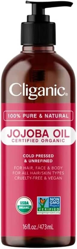 Óleo de J.o.j.o.b.a Orgânico Cliganic 473ml Importado