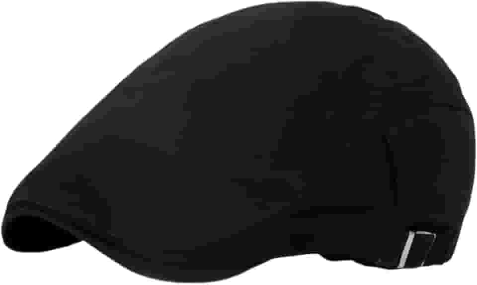 Boina Preta Italiana Gatsbyb Barcelona Casual Leve Dia A Dia