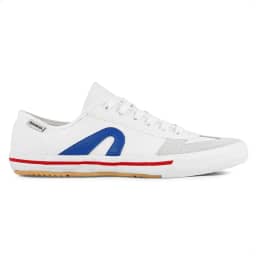 Tênis Casual Rainha VL 2500, Unissex, Branco/Azul/Vermelho, 38
