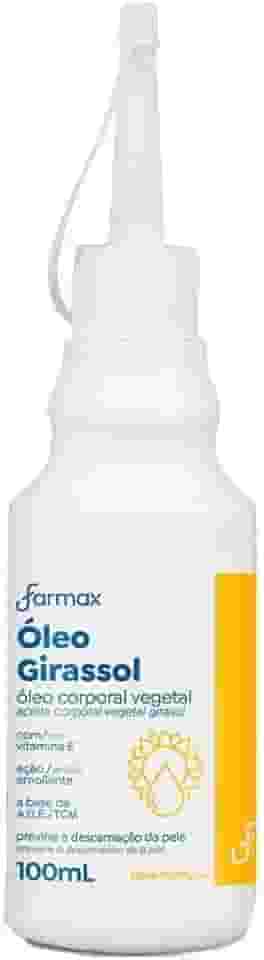 Óleo Corporal Farmax 100Ml Girassol, Farmax