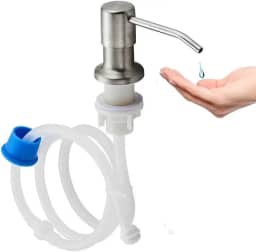 DISPENSER EMBUTIR COM MANGUEIRA FLEXIVEL GALAO DOSADOR INOX