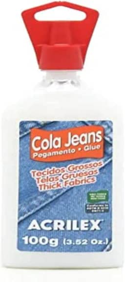 Cola Jeans Para Tecido 100G 17910 - Acrilex, Acrilex