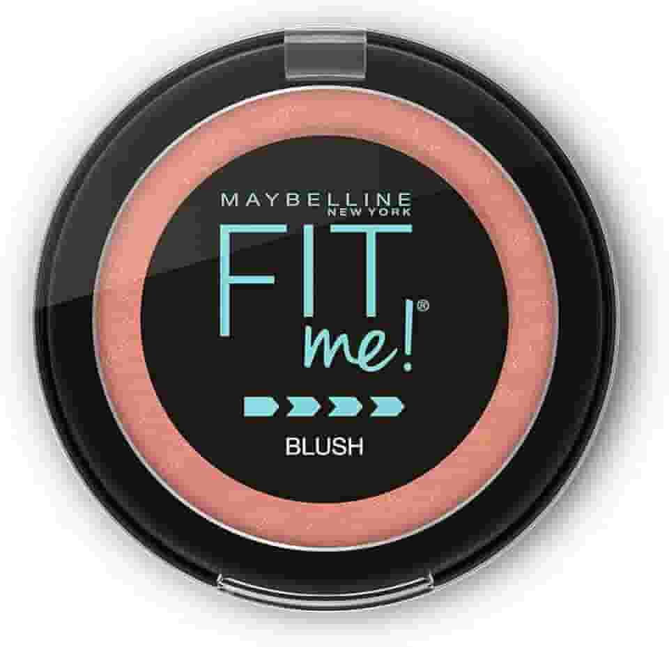 Maybelline NY Blush em Pó Fit Me Efeito Natural Poros Invisíveis, Rosa