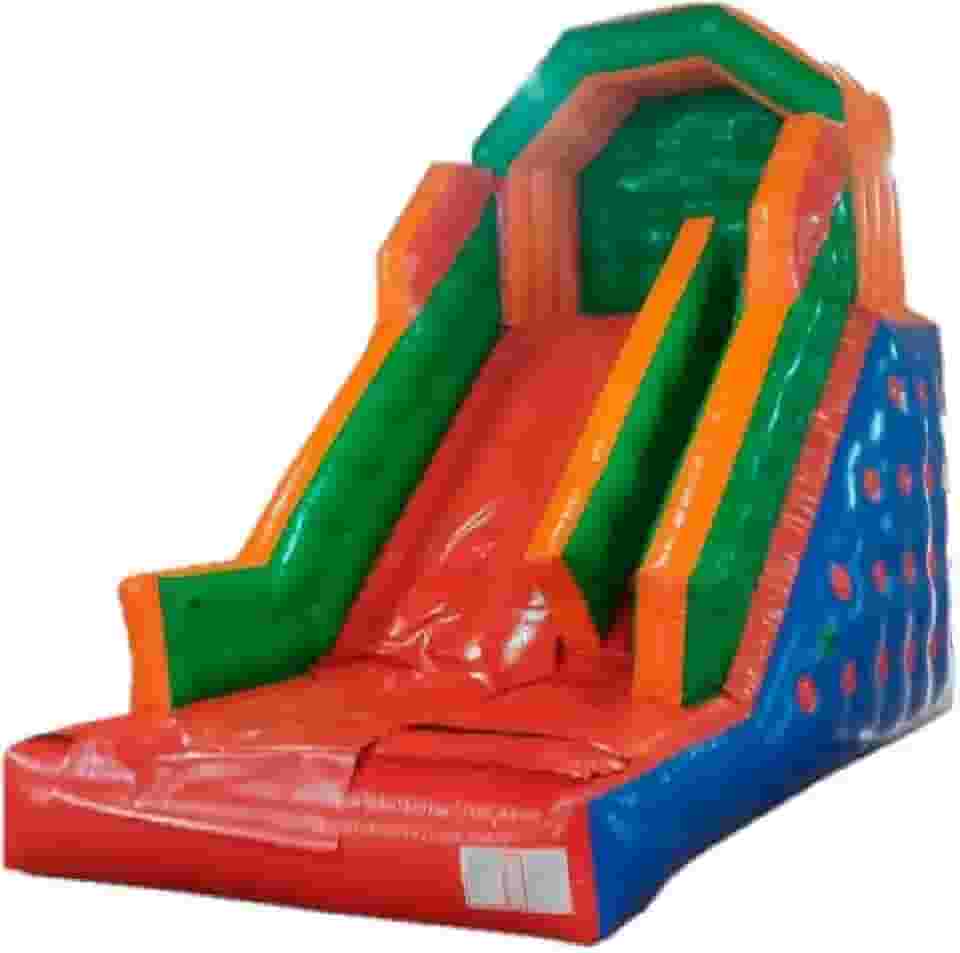 Tobogã Premium Inflável Soldado c/ Frente Removível c/ Motor