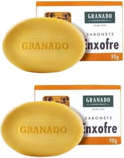 2 Sabonete em Barra Enxofre 90g