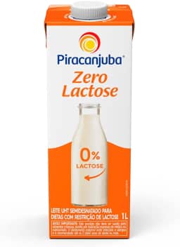 Leite Semidenatado Piracanjuba Zero Lactose 1L