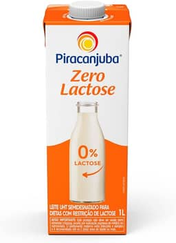 Leite Semidenatado Piracanjuba Zero Lactose 1L