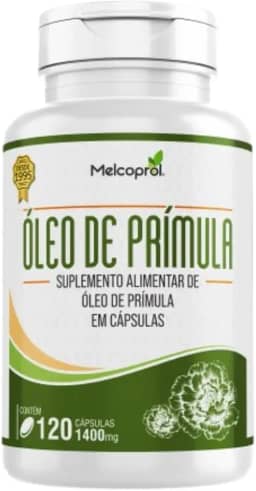 Óleo De Prímula 120 Cápsulas 1000 mg Ácido Gama Linoleico