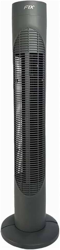 Ventilador Torre Silencioso e Potente De Coluna Na Cor Cinza 86cm De Altura Com 3 velocidades 110v