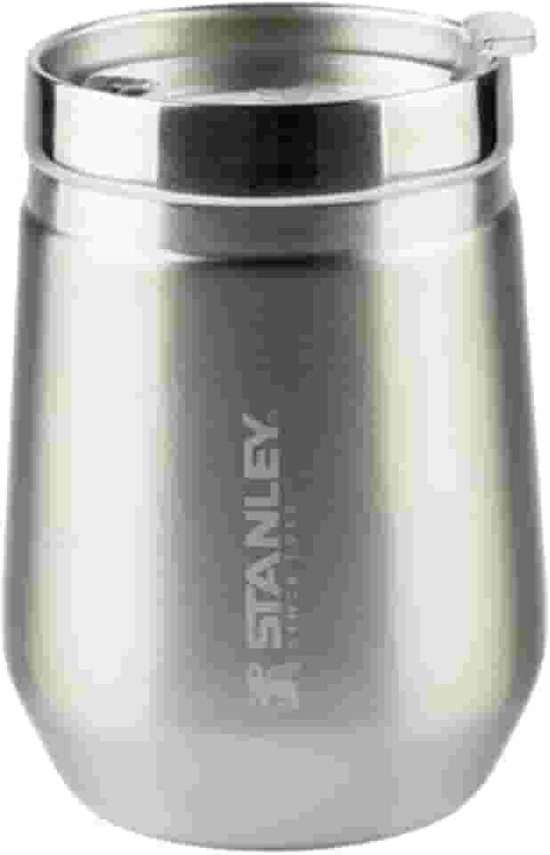 Stanley - Copo Térmico Everyday, 296ml, para Bebidas Quentes e Frias com Tampa, Stainless Steel