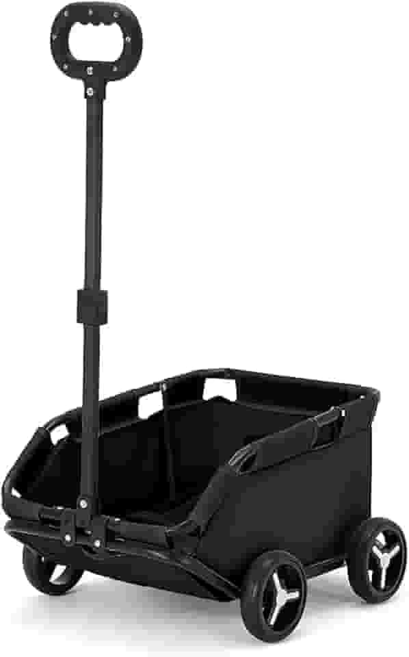 Carrinho Passeio Pet Para Cães/Gatos Dobrável Pequeno Porte Até 7kg Mini09 (Preto)