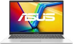Notebook ASUS Vivobook Go 15, Intel Core i3 N305, 8GB, 512GB SSD, W11 Home, Tela 15.6" FHD, Cool Silver - E1504GA-NJ435W