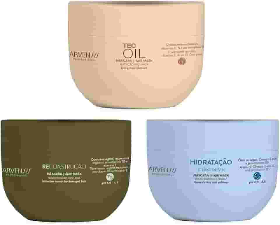 Arvensis Profissional, Kit Cronograma Capilar Arvensis (3 itens)