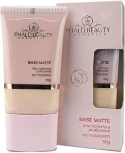 Base Matte Alta Cobertura Cor 2 Phallebeauty 30g