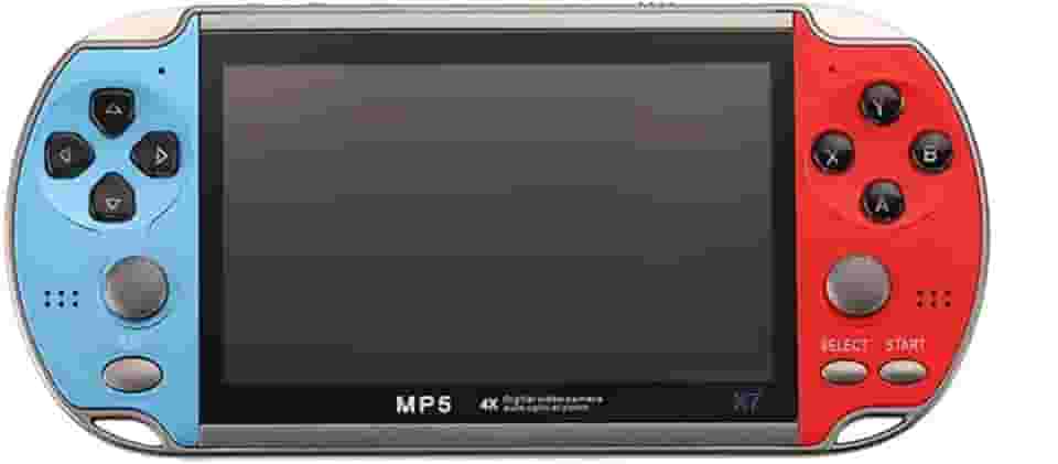 Console de Jogos Portátil X7 Plus + de 1.000 Jogos + Fone de ouvido Cartão de Memória 8GB Console de Video Game Portátil de 5,1 polegadas - YODHE