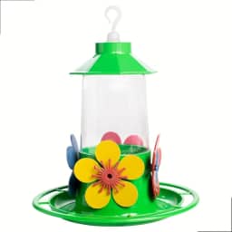 Bebedouro Para Beija Flores Colibri 250 Ml Poleiros Bandeja