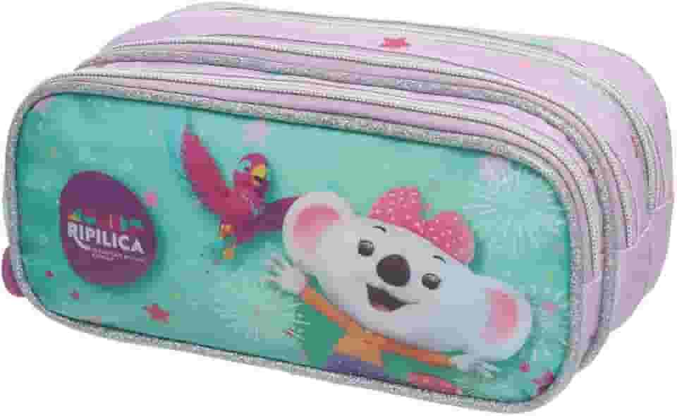 Estojo Triplo Vem Com a Gente Mundo Ripilica