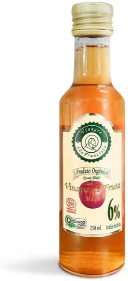 Vinagre De Maçã Orgânico Acidez 6% 250ml - São Francisco