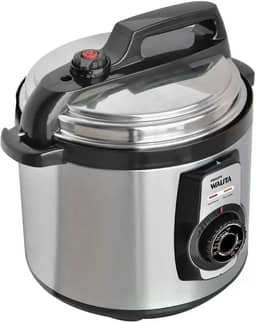 Philips Panela de Pressão Elétrica Walita Daily, 127V, 5 litros, Metal, Acessórios com design especial (RI3103/76)