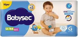 Fralda Babysec Galinha Pintadinha Ultrasec G 60 Und