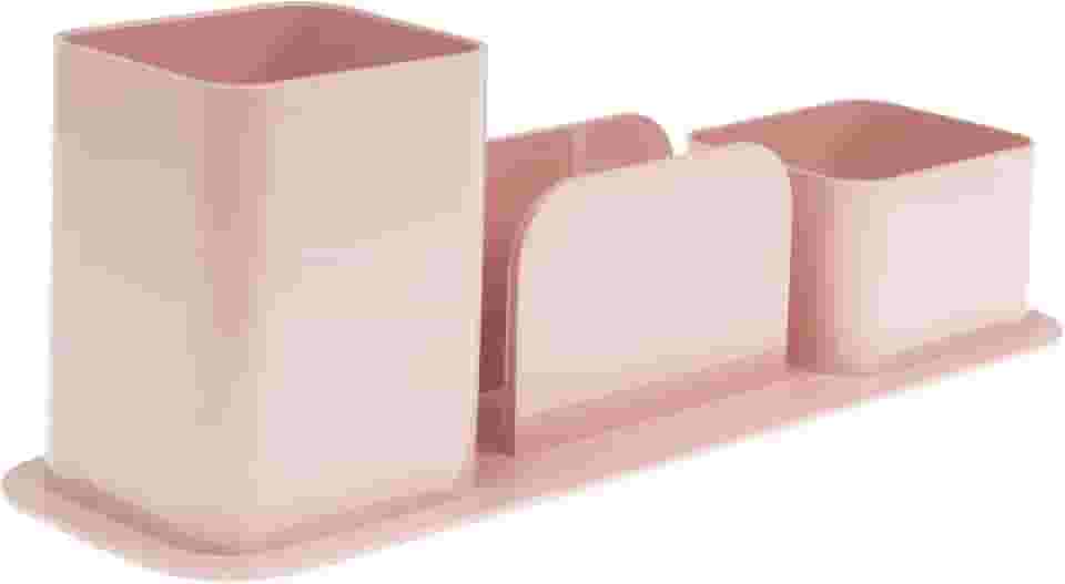 Porta lembrete/lápis/clips rosa 3031.w Dello