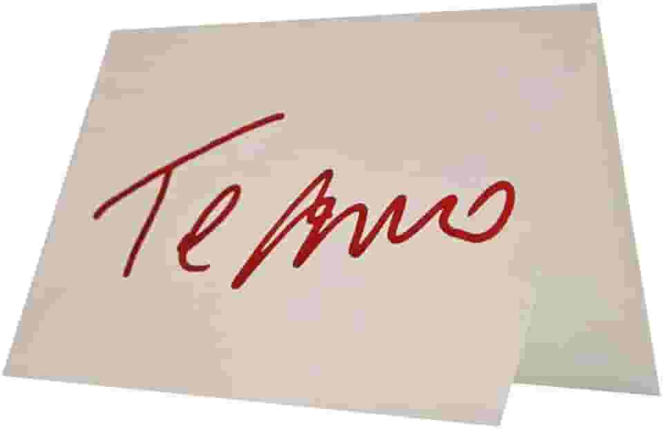 Cartão Fabriano Te Amo Branco, Teca, Ge0003, Branco