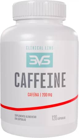3VS Nutrition Cafeína 200mg 120 Cápsulas