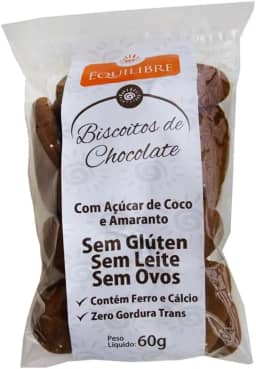 BISCOITO CHOCO SEMGLUTEN 60G