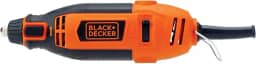 BLACK+DECKER Kit Micro Retifica, para Cortes e Desbastes, com 113 Acessórios, Modelo RT18KA, 110V