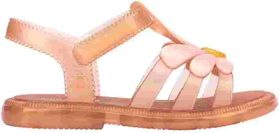 Mini Melissa Hip Bloomy Baby Marrom Perolado Rosa 35902-28