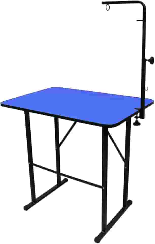 Mesa De Tosa Sem Prateleira com Girafa Pet Shop Azul