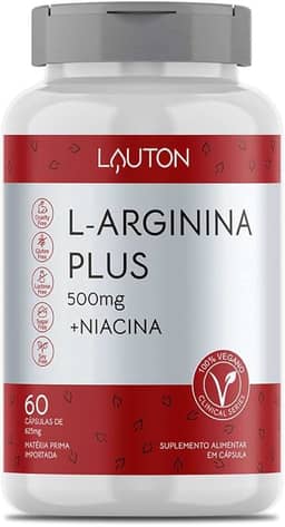 Lauton Nutrition L-Arginina Plus - 60 Cápsulas -