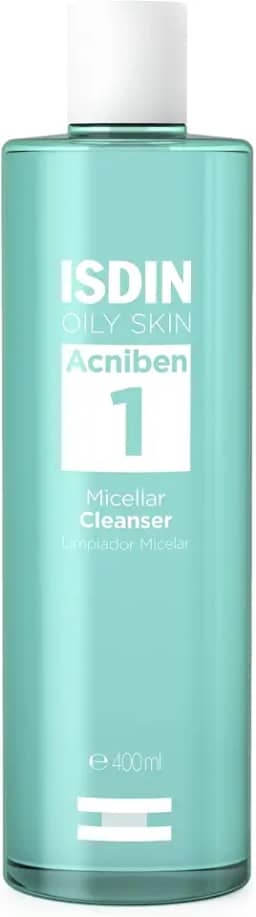 ISDIN Água Micelar para Pele Oleosa Acniben Micellar Cleanser - 400ml