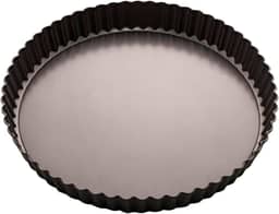 Forma Assadeira Redonda Antiaderente para Bolo ou Torta com Fundo Removível 26X3 cm