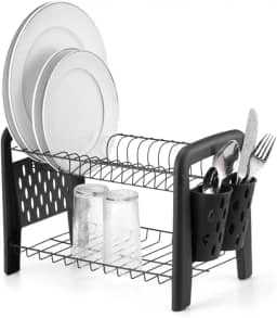 Escorredor Duplo Desmontável Black -ARTHI