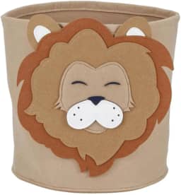 Oikos - Cesto Infantil de Feltro Leão